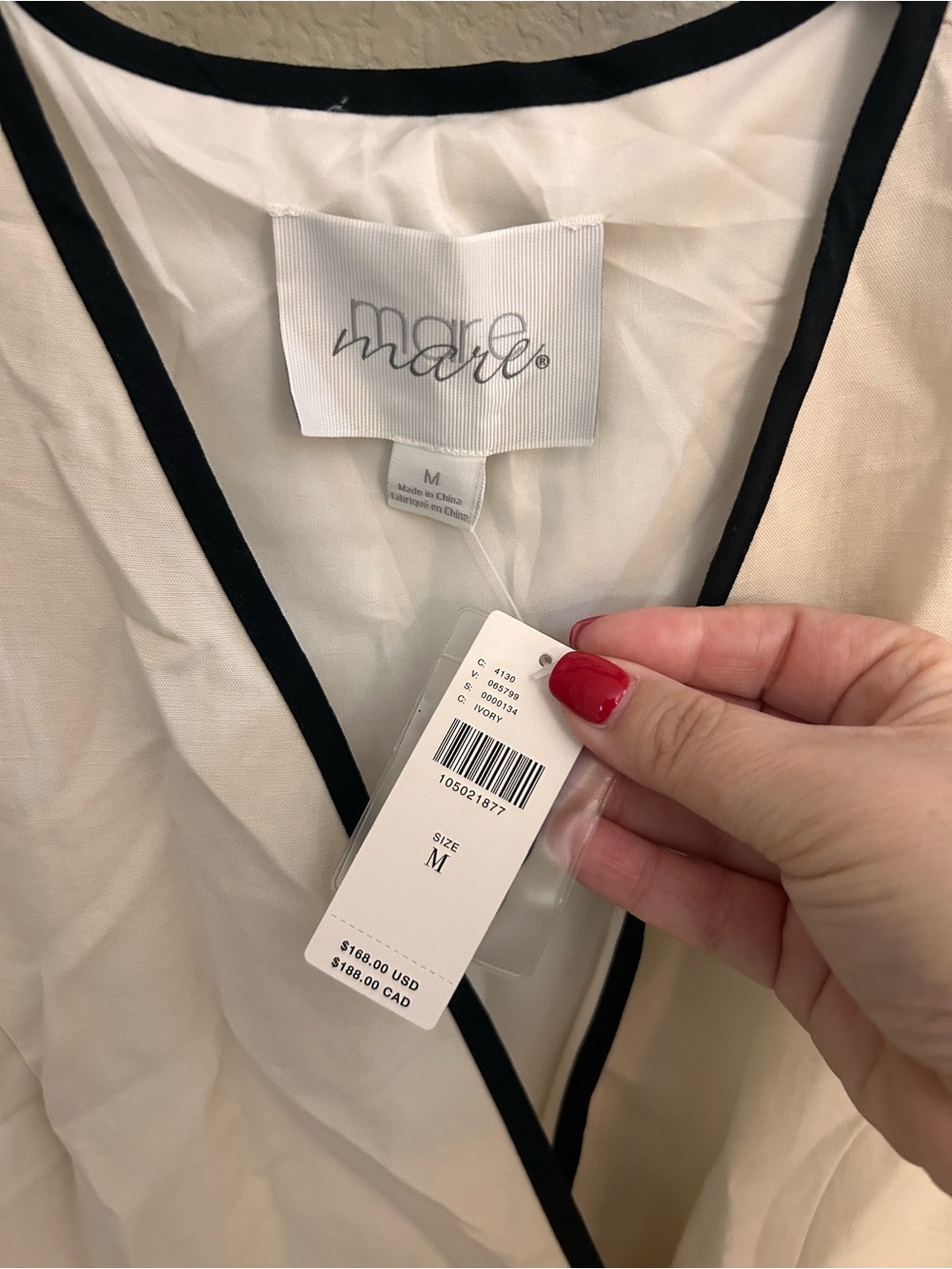 NWT Anthropologie Mare Mare Linen Asymmetric Button Midi Dress - Picture 5 of 6